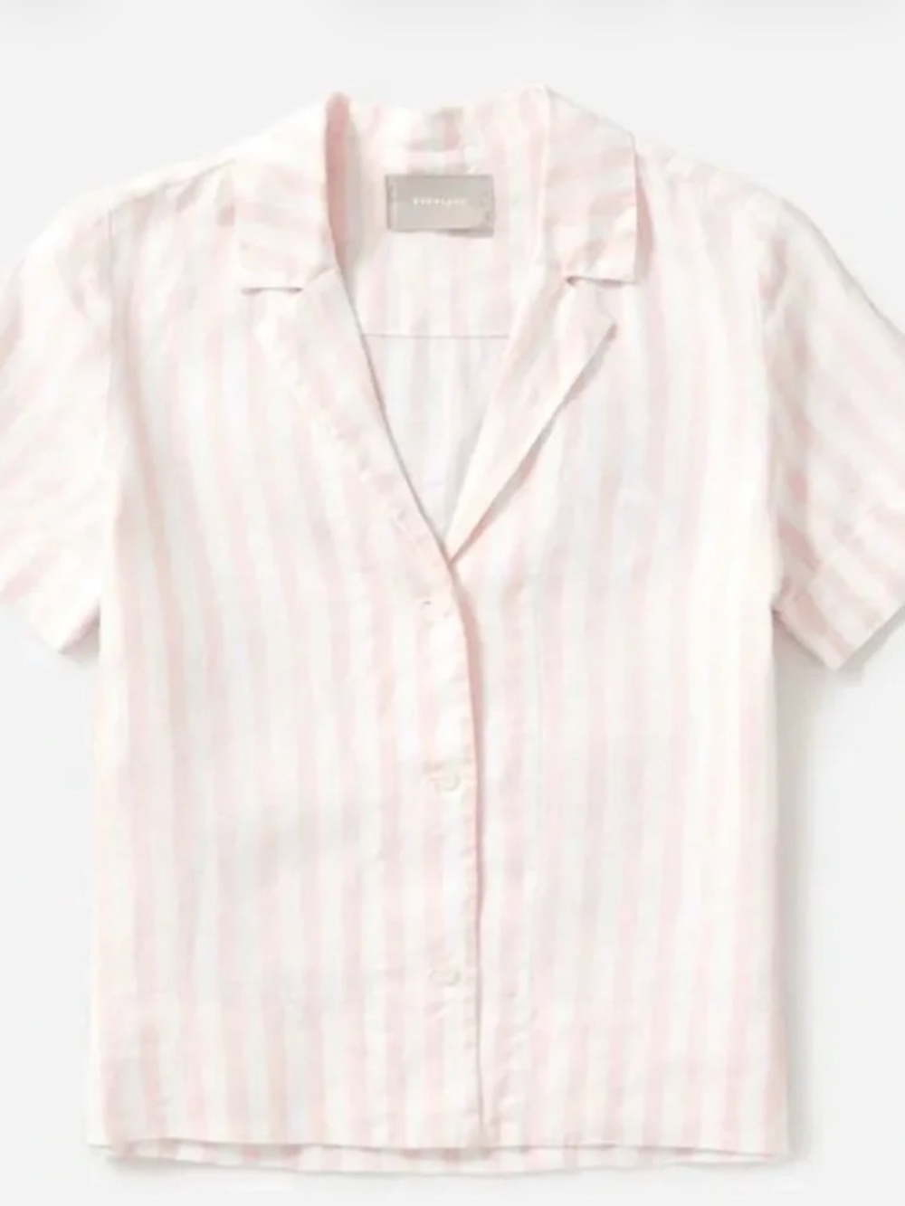 Everlane The Linen Notch top (size 00)